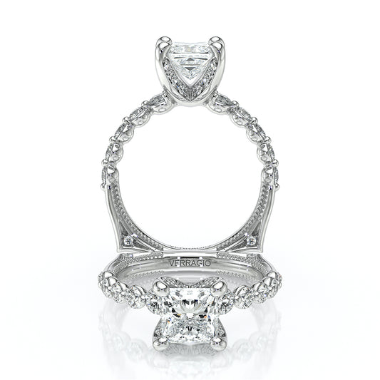 Verragio Halo Princess Engagement Ring