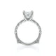 Verragio Halo Princess Engagement Ring