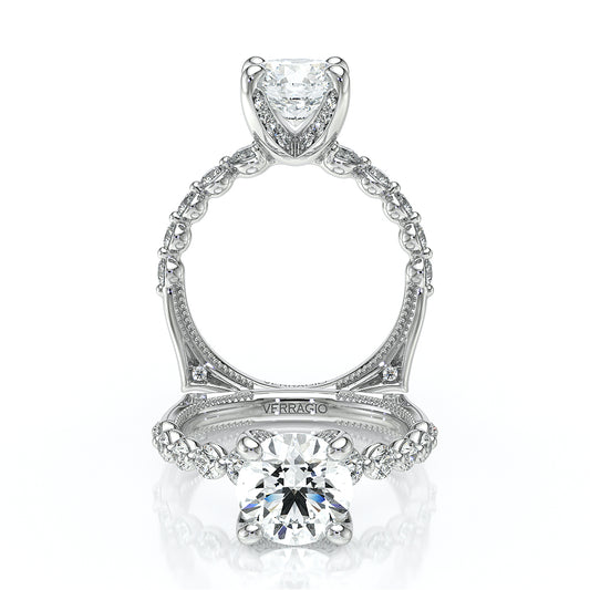 Verragio Halo Round Engagement Ring