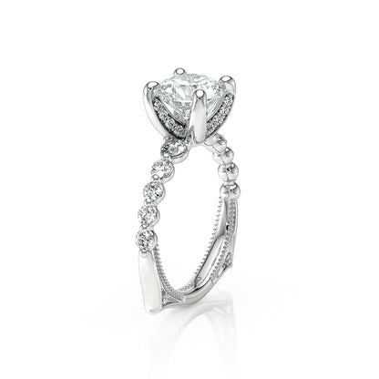 Verragio Halo Round Engagement Ring