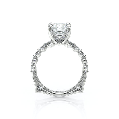 Verragio Halo Round Engagement Ring