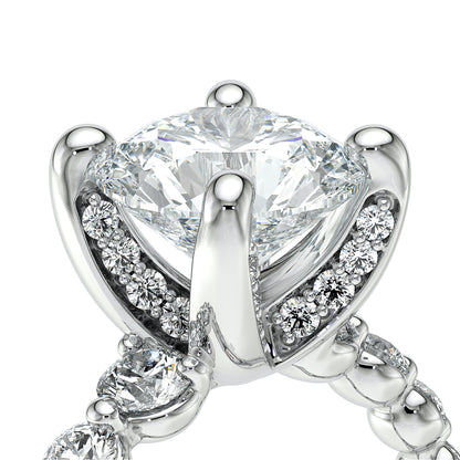 Verragio Halo Round Engagement Ring