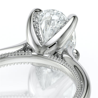 Verragio Halo Oval Engagement Ring