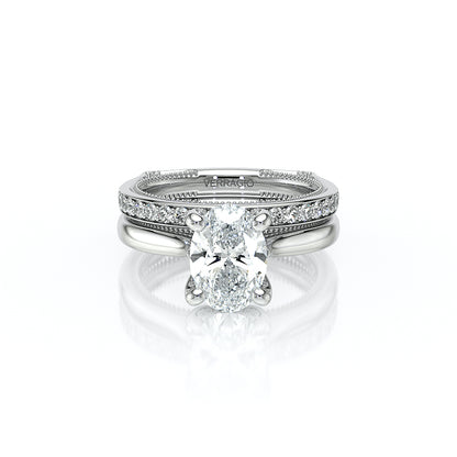 Verragio Halo Oval Engagement Ring