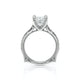 Verragio Halo Princess Engagement Ring