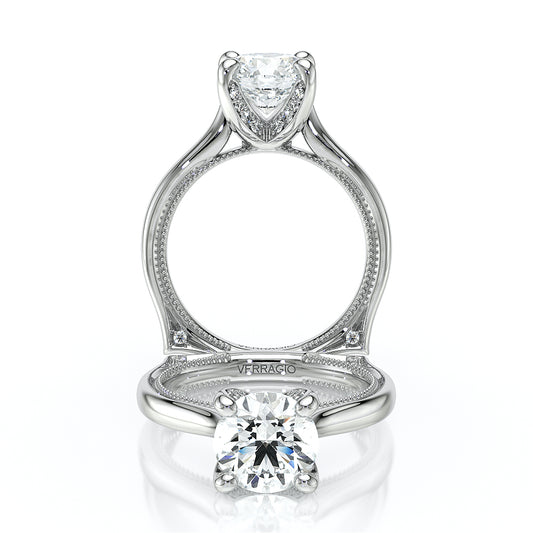 Verragio Halo Round Engagement Ring