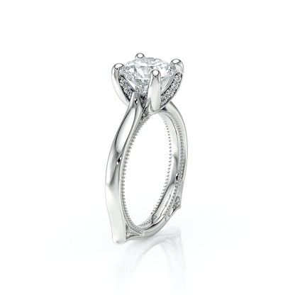 Verragio Halo Round Engagement Ring
