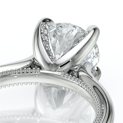 Verragio Halo Round Engagement Ring