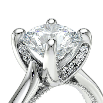 Verragio Halo Round Engagement Ring