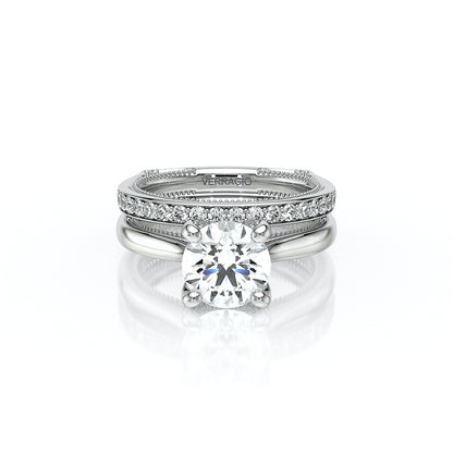 Verragio Halo Round Engagement Ring