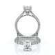 Verragio Halo Emerald Engagement Ring