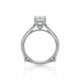 Verragio Halo Emerald Engagement Ring