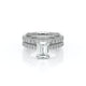 Verragio Halo Emerald Engagement Ring