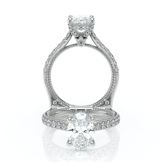 Verragio Halo Oval Engagement Ring