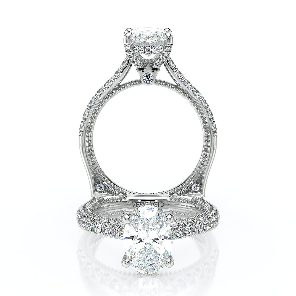 Verragio Halo Oval Engagement Ring