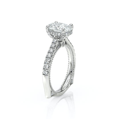 Verragio Halo Oval Engagement Ring