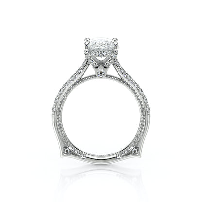 Verragio Halo Oval Engagement Ring