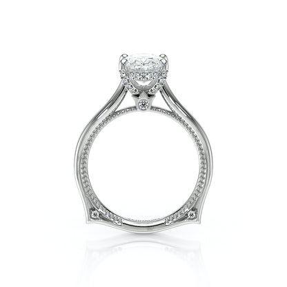 Verragio Halo Oval Engagement Ring