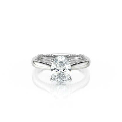 Verragio Halo Oval Engagement Ring