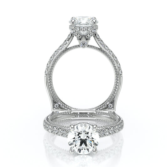 Verragio Halo Round Engagement Ring