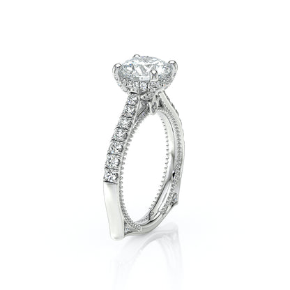 Verragio Halo Round Engagement Ring