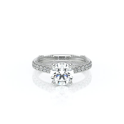 Verragio Halo Round Engagement Ring