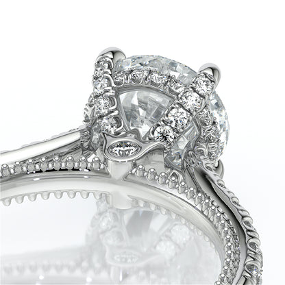 Verragio Halo Round Engagement Ring