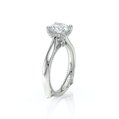 Verragio Halo Round Engagement Ring