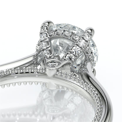 Verragio Halo Round Engagement Ring