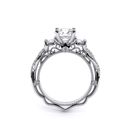 Verragio Three-Stone Round Engagement Ring