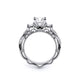 Verragio Three-Stone Round Engagement Ring