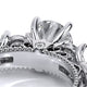 Verragio Three-Stone Round Engagement Ring