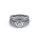 Verragio Three-Stone Round Engagement Ring