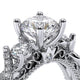 Verragio Three-Stone Round Engagement Ring