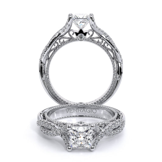Verragio Vintage Princess Engagement Ring