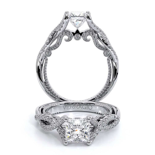 Verragio Pave Princess Engagement Ring