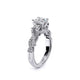 Verragio Three-Stone Princess Engagement Ring