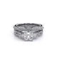 Verragio Three-Stone Princess Engagement Ring