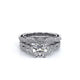 Verragio Three-Stone Round Engagement Ring
