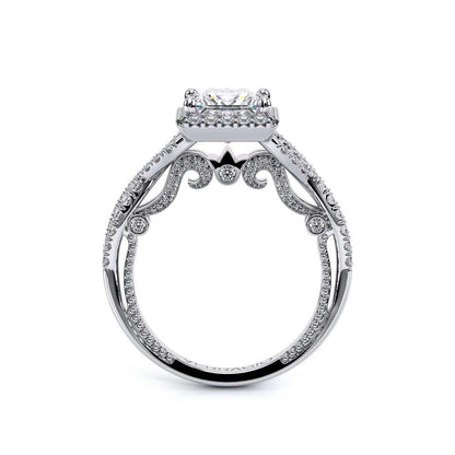 Verragio Halo Princess Engagement Ring