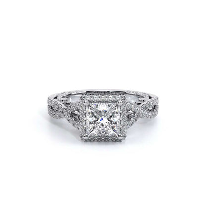 Verragio Halo Princess Engagement Ring