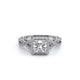 Verragio Halo Princess Engagement Ring