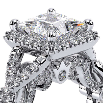 Verragio Halo Princess Engagement Ring