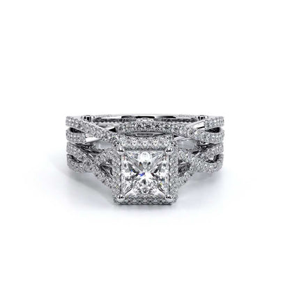 Verragio Halo Princess Engagement Ring