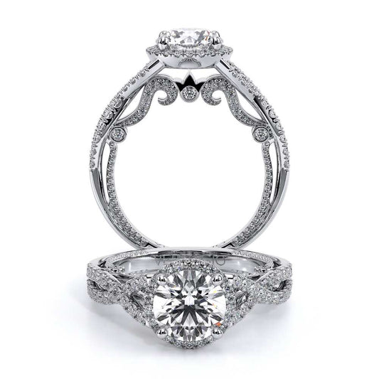 Verragio Halo Round Engagement Ring