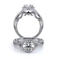Verragio Halo Round Engagement Ring