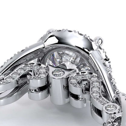Verragio Halo Round Engagement Ring