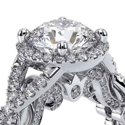 Verragio Halo Round Engagement Ring