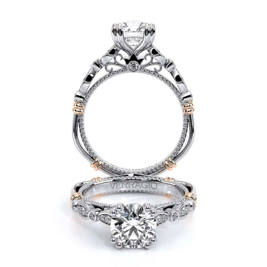 Verragio Vintage Round Engagement Ring