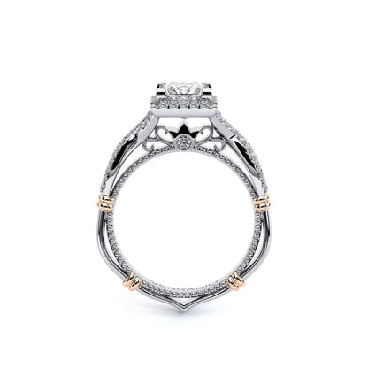 Verragio Halo Princess Engagement Ring
